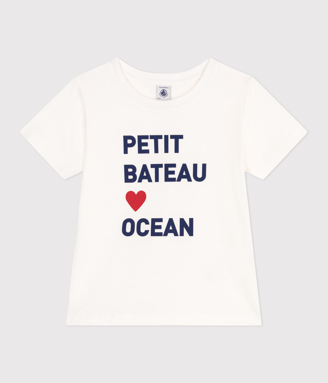 T-SHIRT A MANICHE CORTE CON STAMPA