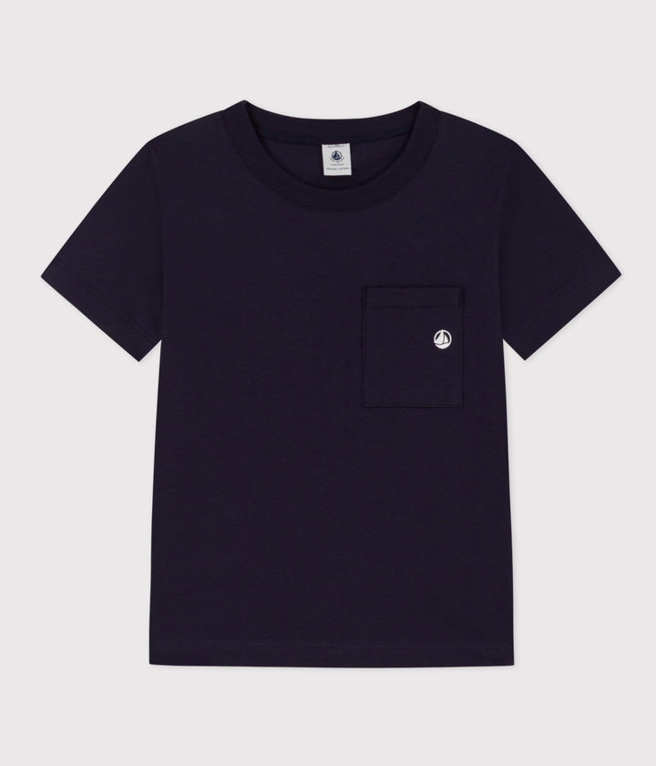 T-SHIRT BAMBINO A MANICHE CORTE