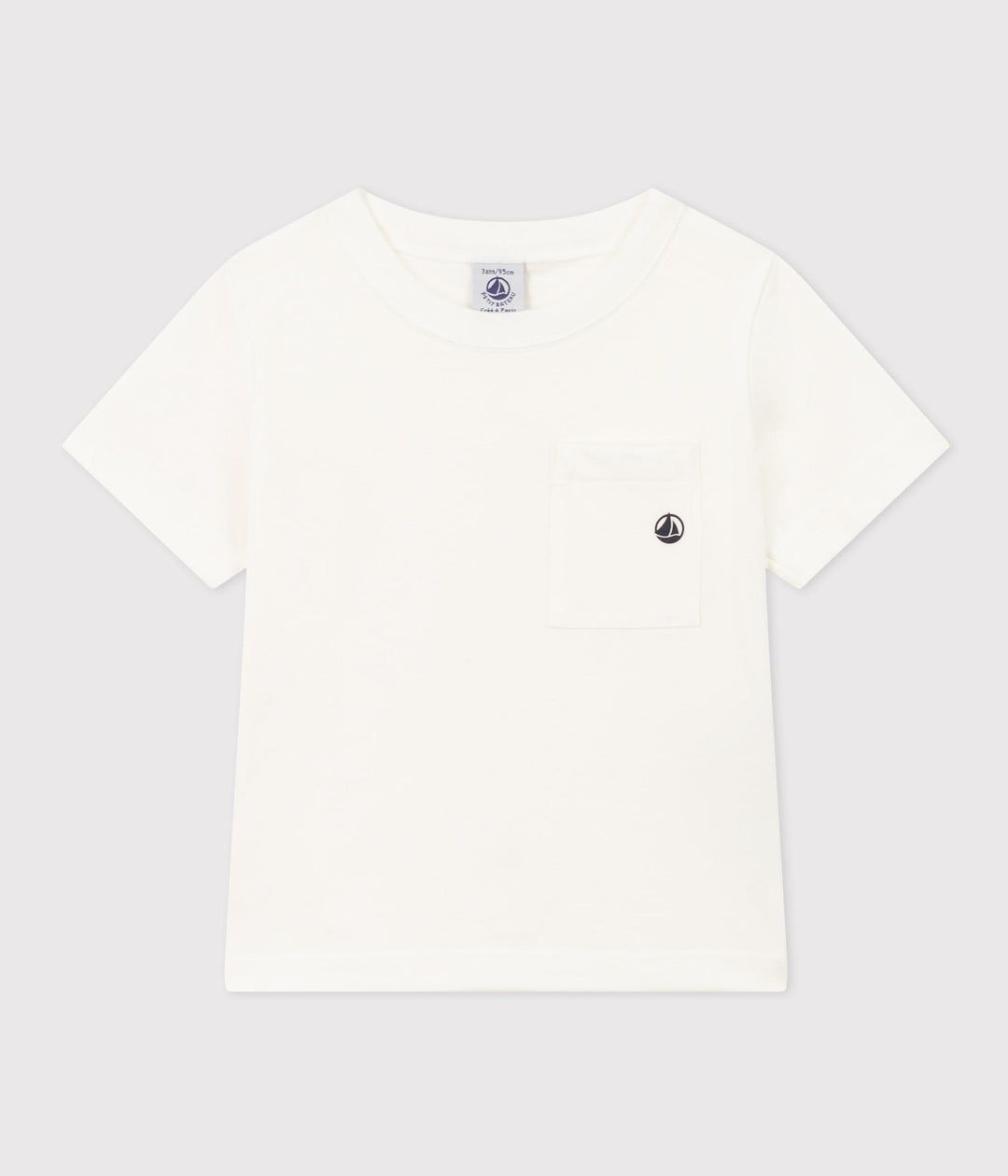 T-SHIRT BAMBINO A MANICHE CORTE