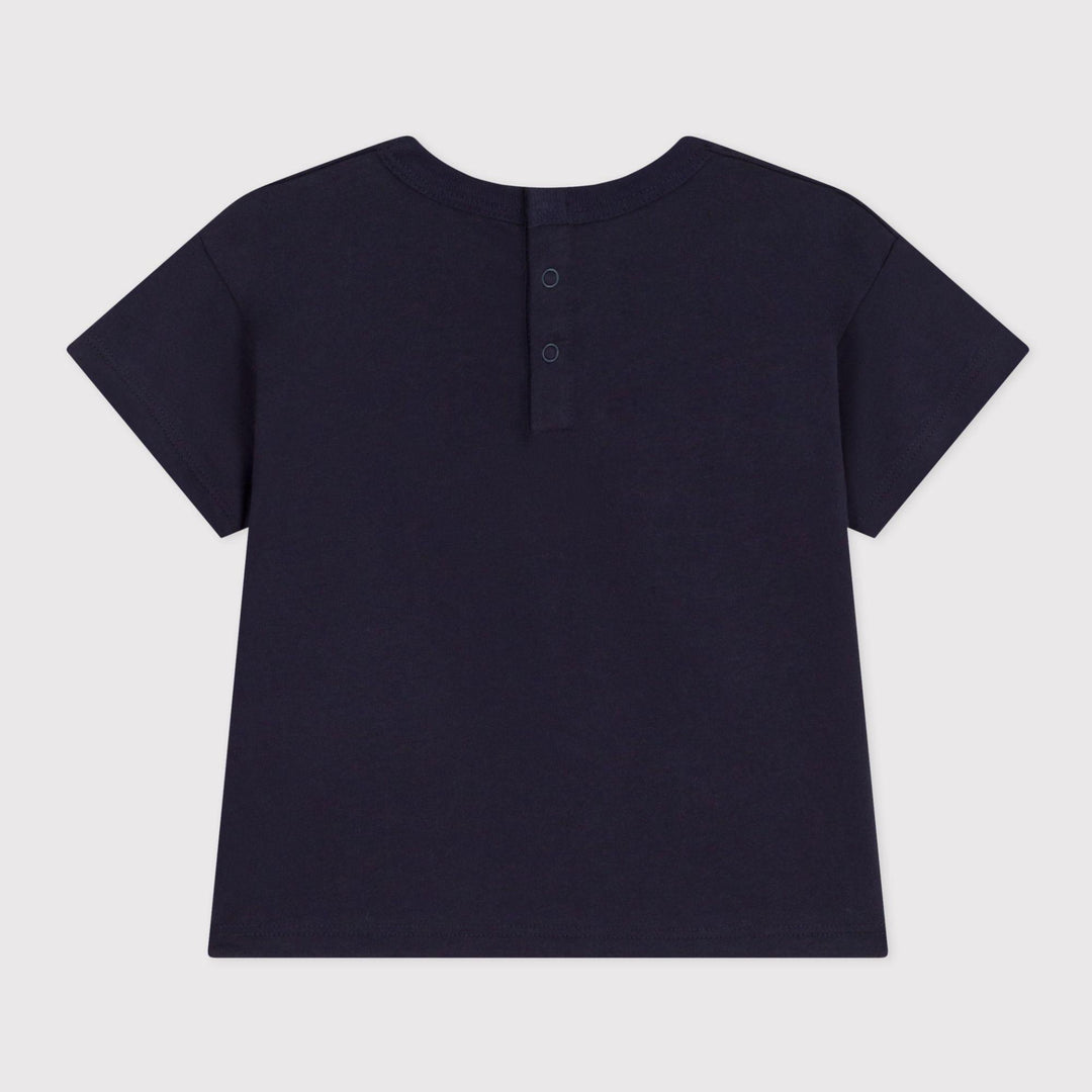 T-SHIRT BLU IN JERSEY LEGGERO BEBÈ