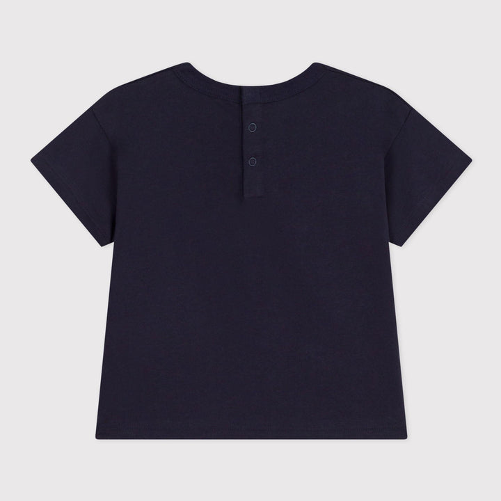 T-SHIRT BLU IN JERSEY LEGGERO BEBÈ