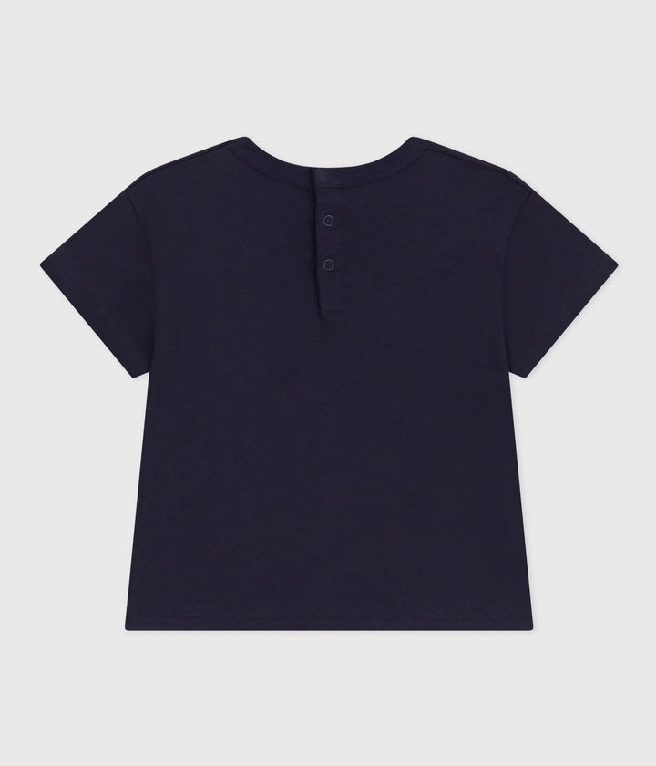 T-SHIRT BLU IN JERSEY LEGGERO BEBÈ