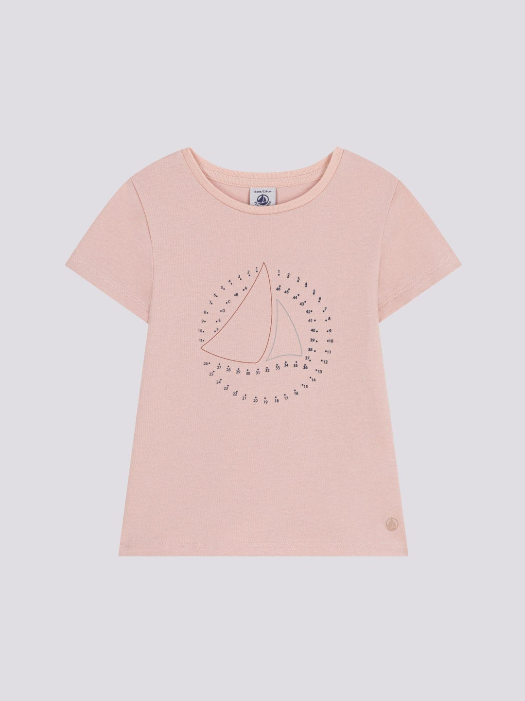 T-SHIRT ROSA IN JERSEY LEGGERO BAMBINA