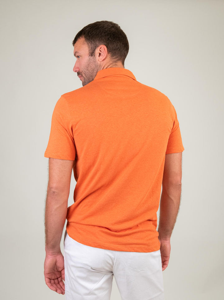 T-SHIRT STILE POLO ARANCIONE