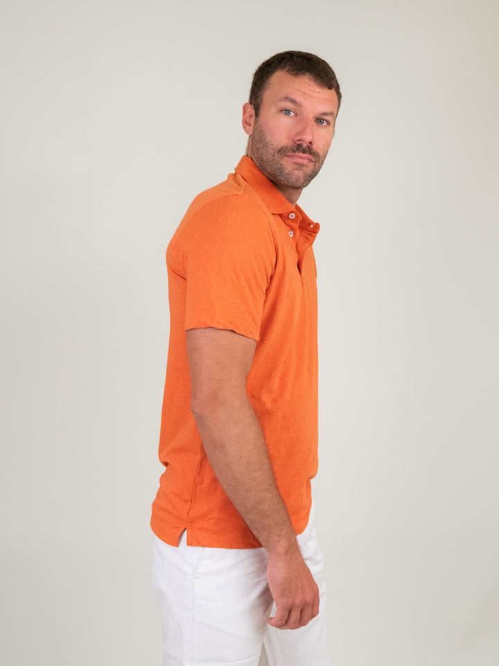 T-SHIRT STILE POLO ARANCIONE