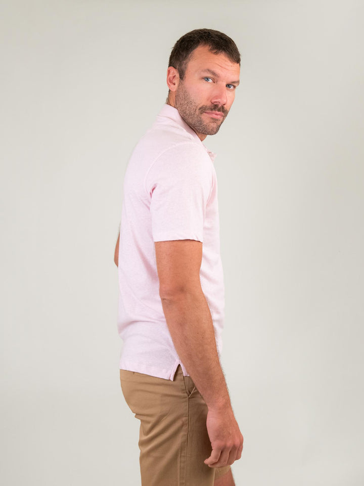 T-SHIRT STILE POLO ROSA
