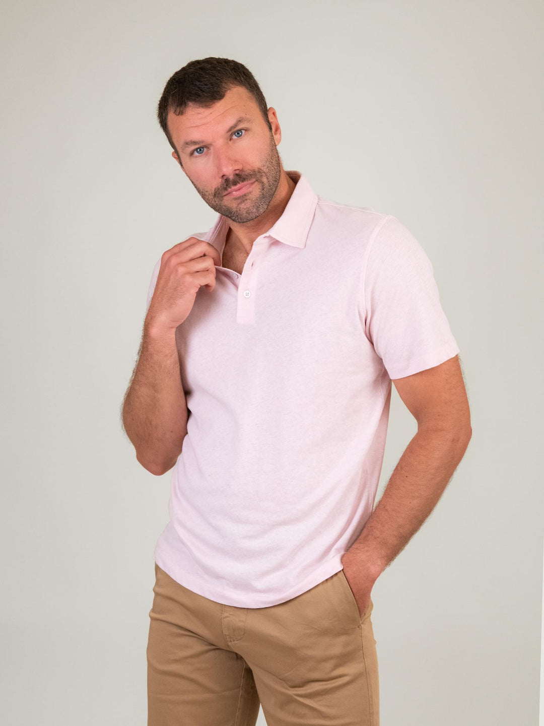 T-SHIRT STILE POLO ROSA