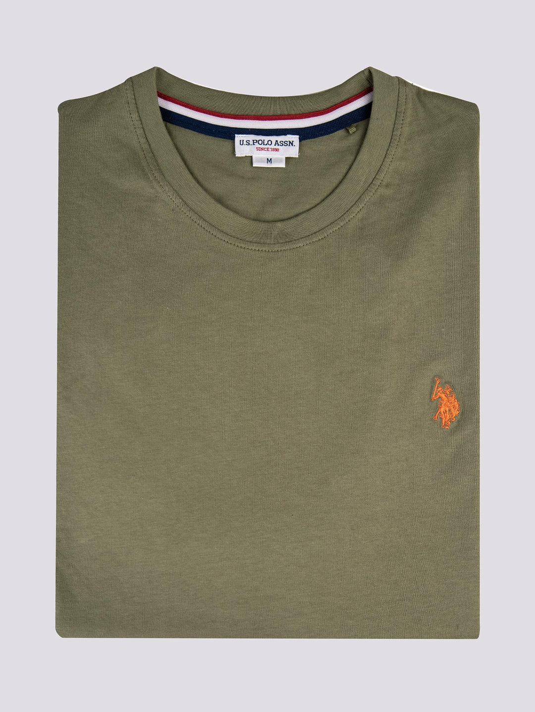 T-shirt Mick girocollo verde salvia
