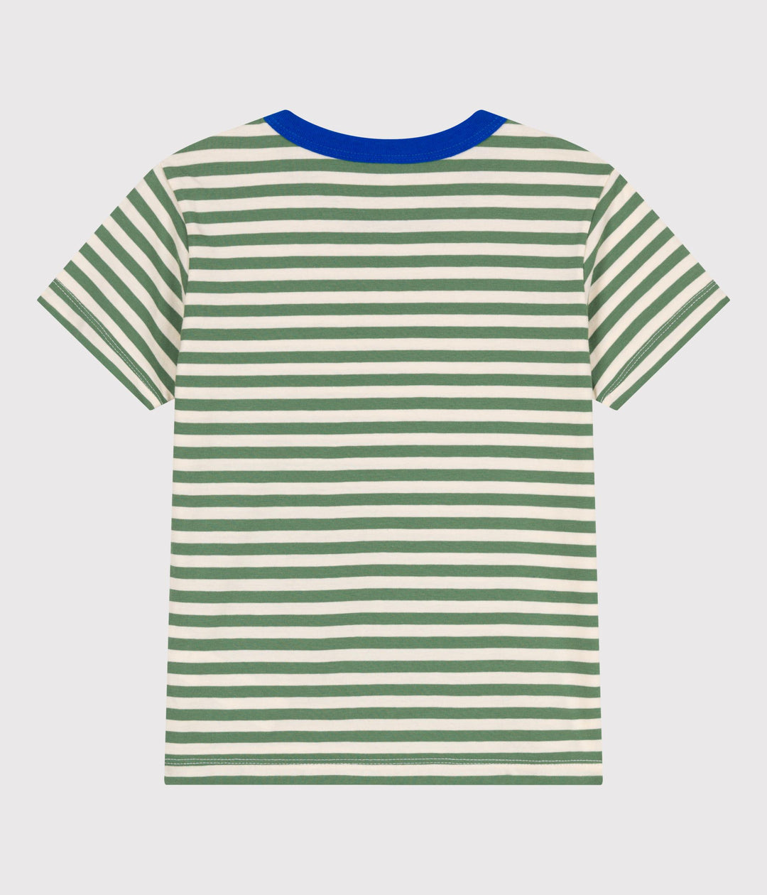 T-shirt a maniche corte in cotone a righe bambino