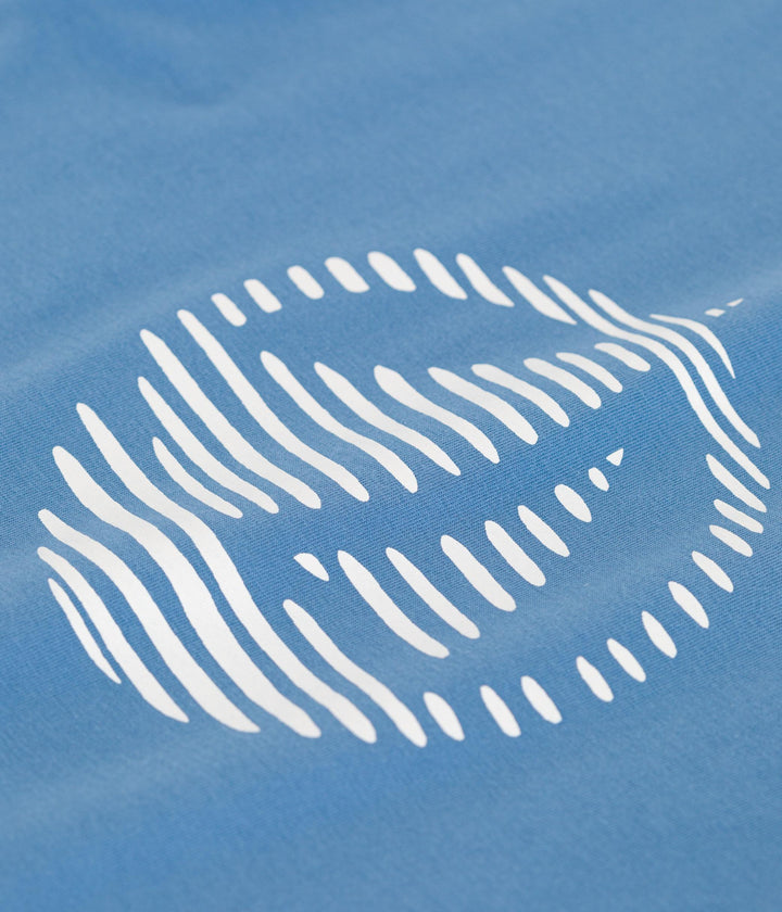T-shirt a maniche corte in cotone con stampa