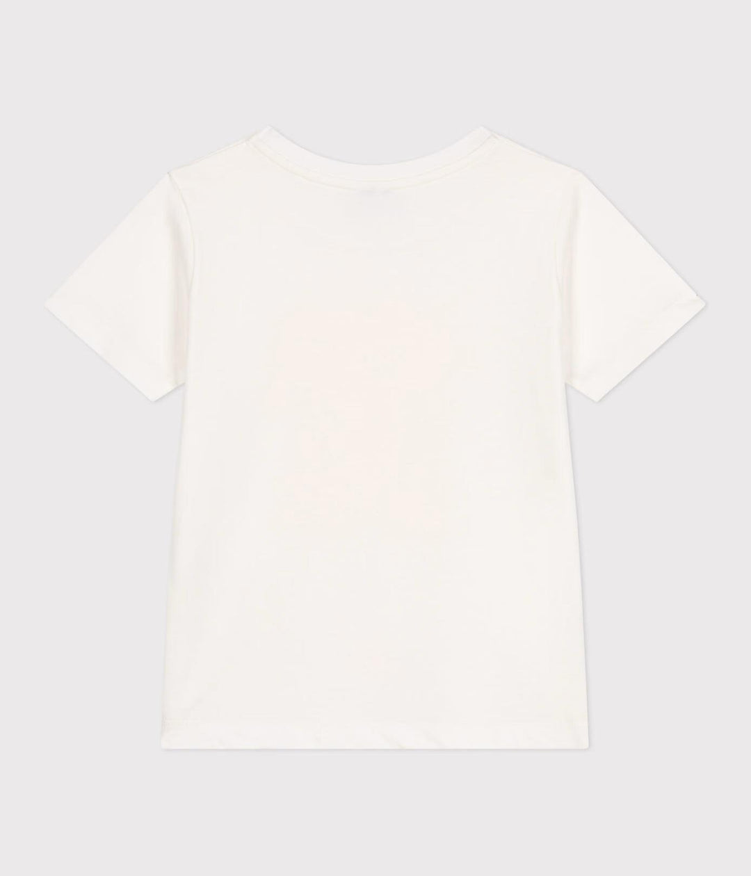 T-shirt a maniche corte in cotone con stampa bambino