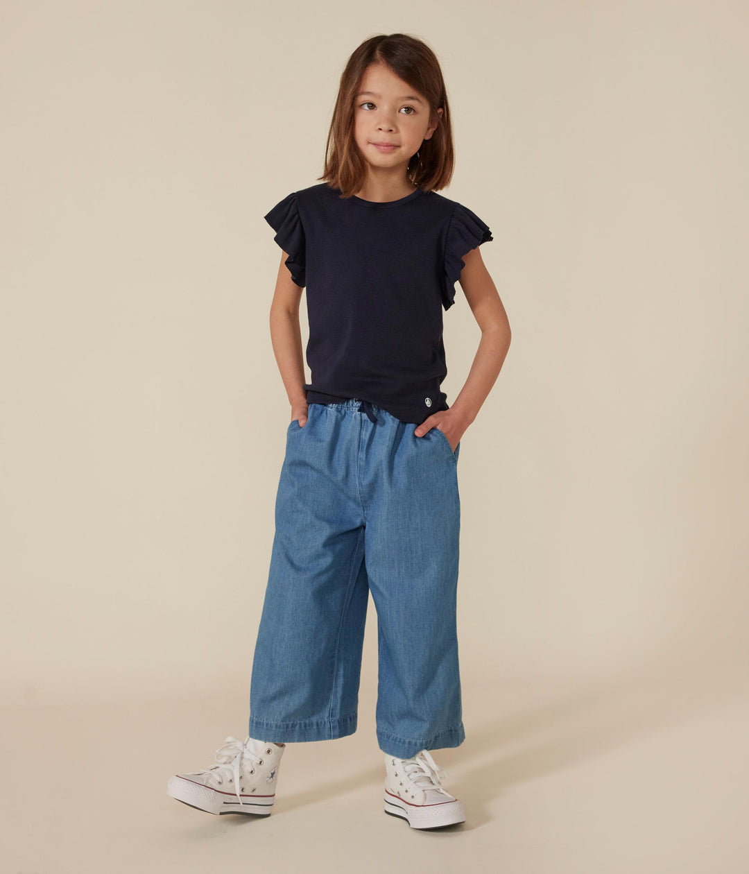T-shirt bambina in cotone