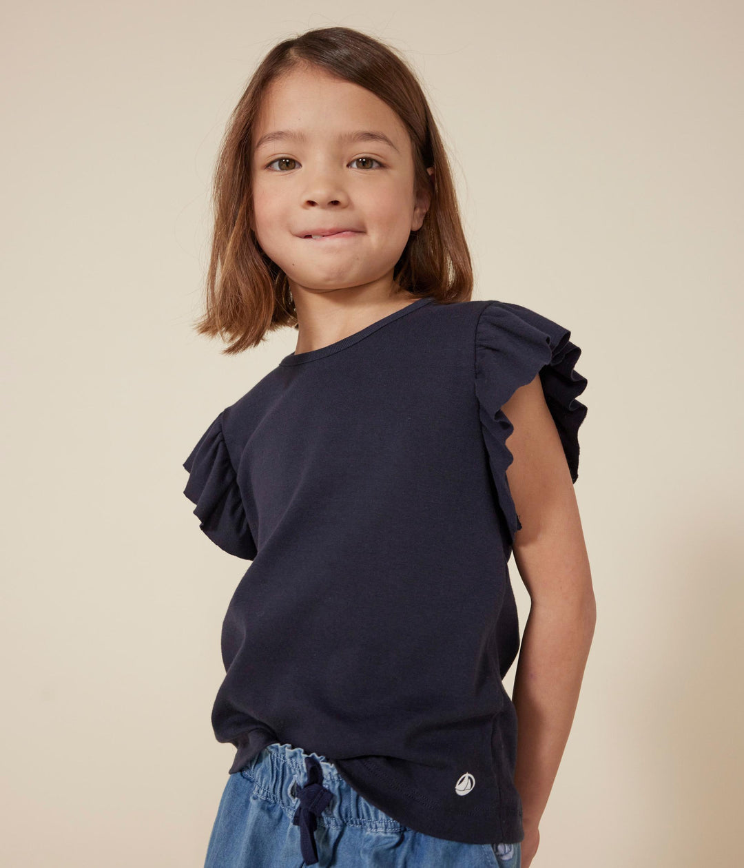 T-shirt bambina in cotone