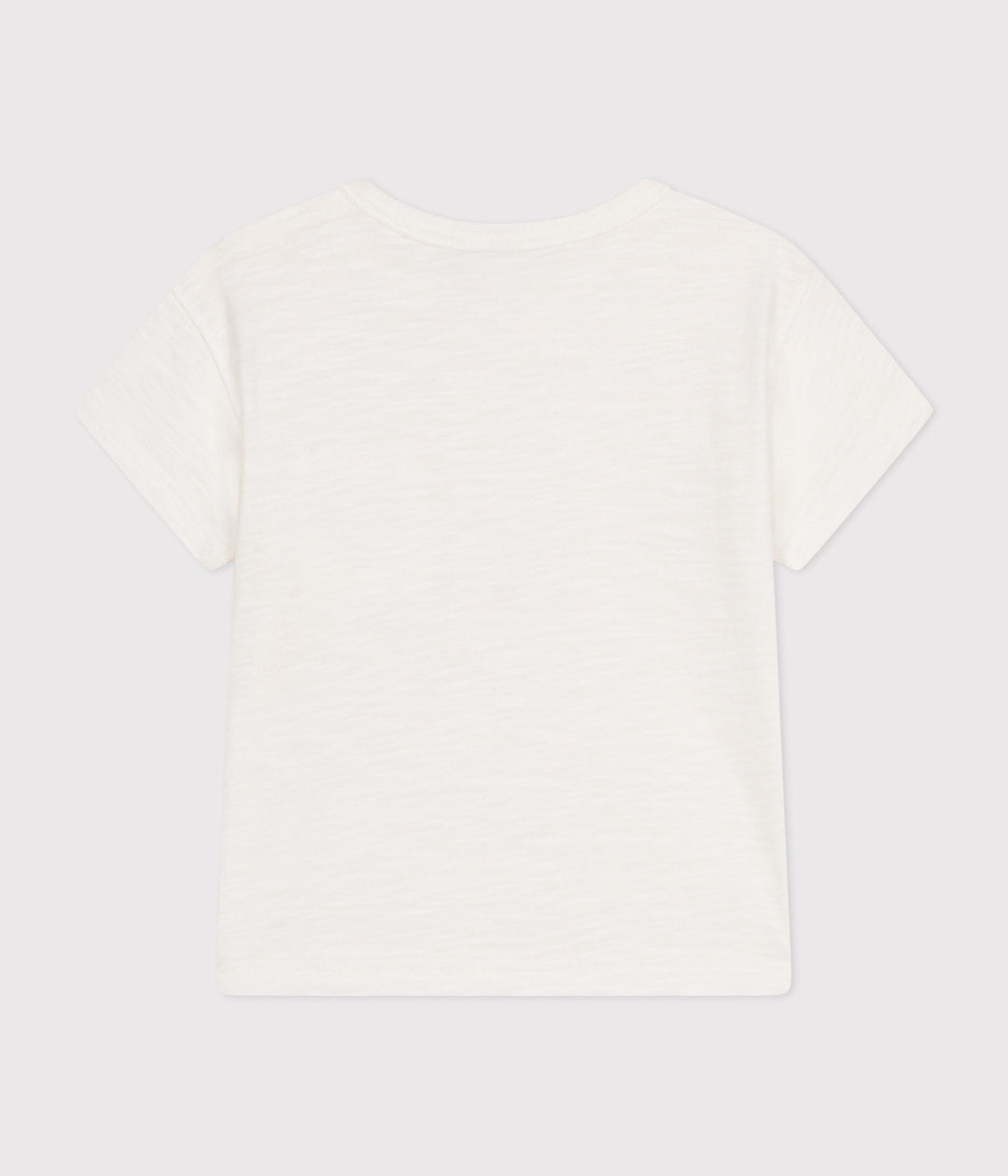 T-shirt bebè a maniche corte in jersey fiammato