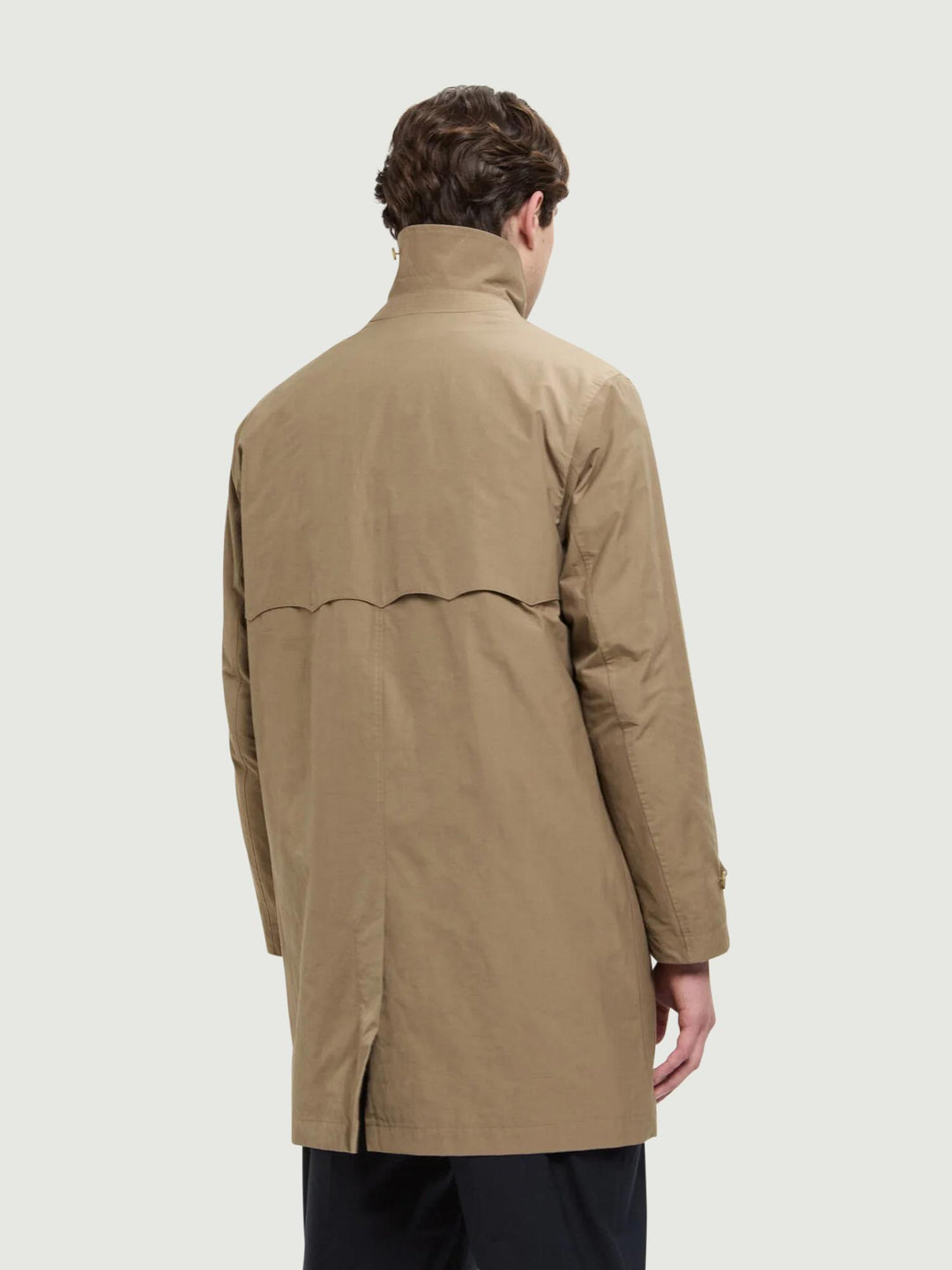 TRENCH G10 CON PATTA ANTIVENTO TAN