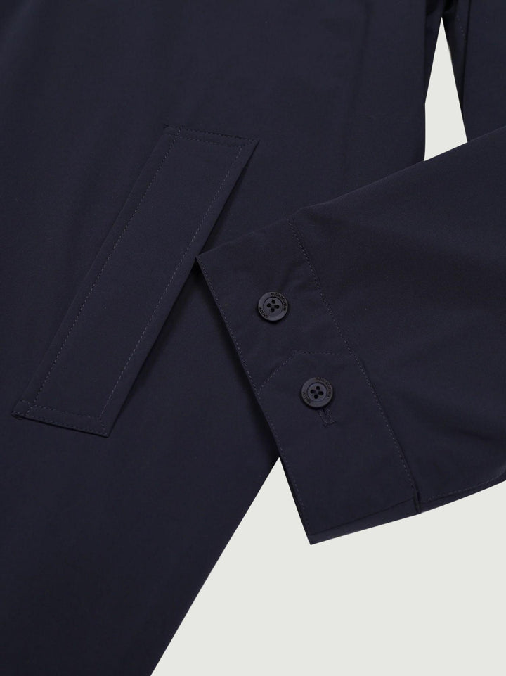 TRENCH IMPERMEABILE BLU NAVY