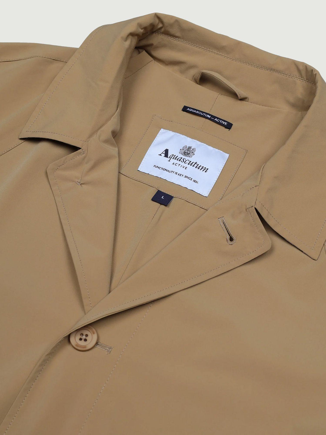 TRENCH IMPERMEABILE KHAKI