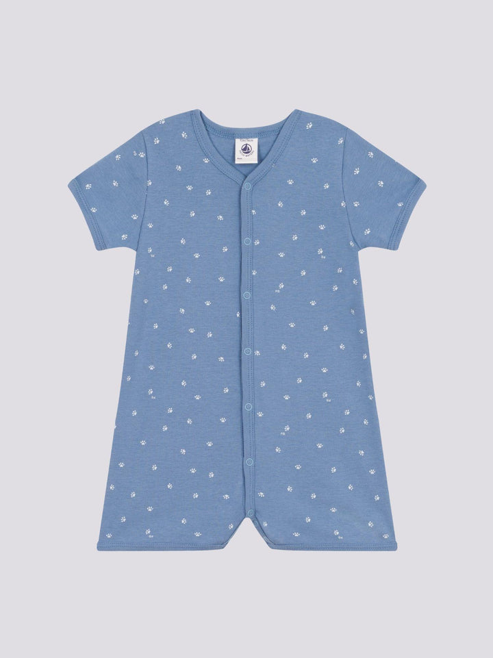 TUTINA BLU  CORTA BEBÈ IN COTONE