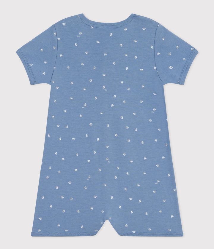TUTINA BLU  CORTA BEBÈ IN COTONE