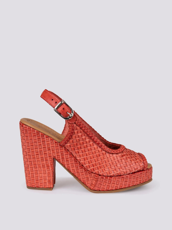 ZEPPA IN PELLE INTRECCIATA