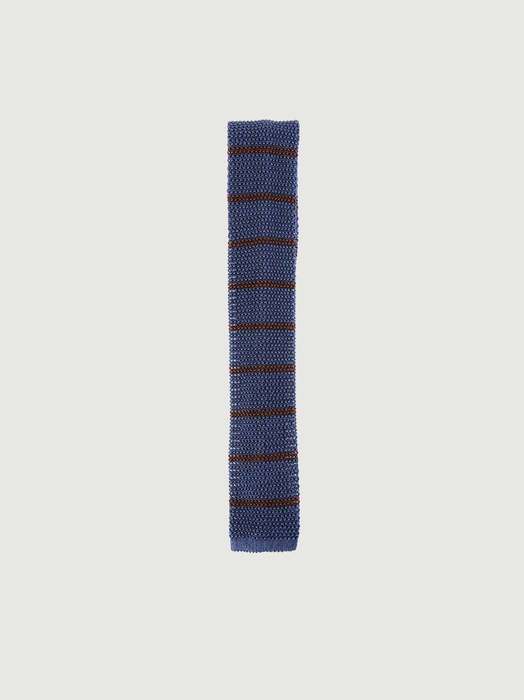 CRAVATTA TRICOT CARTA ZUCCHERO A RIGHE