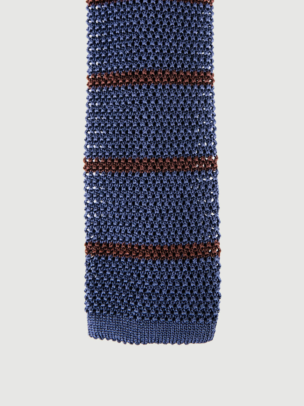 CRAVATTA TRICOT CARTA ZUCCHERO A RIGHE