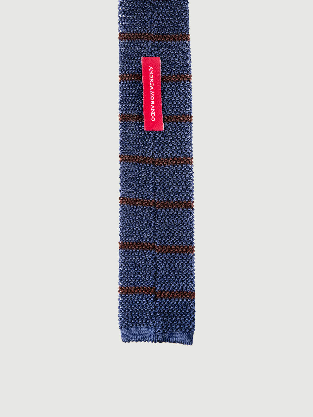 CRAVATTA TRICOT CARTA ZUCCHERO A RIGHE