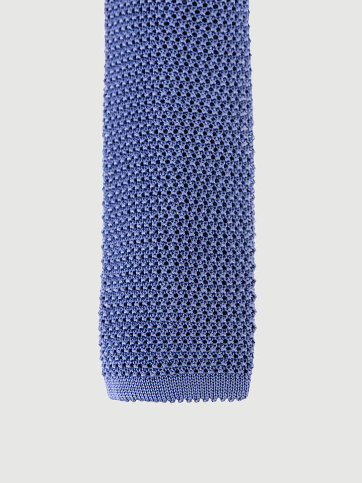 CRAVATTA TRICOT IN SETA CARTA ZUCCHERO