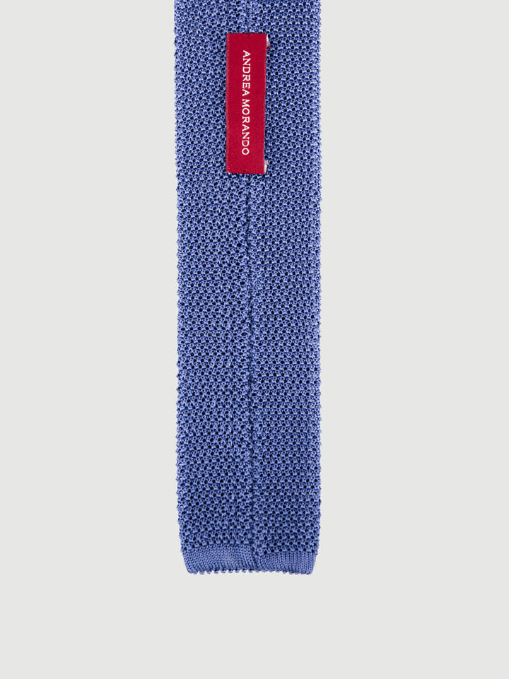 CRAVATTA TRICOT IN SETA CARTA ZUCCHERO