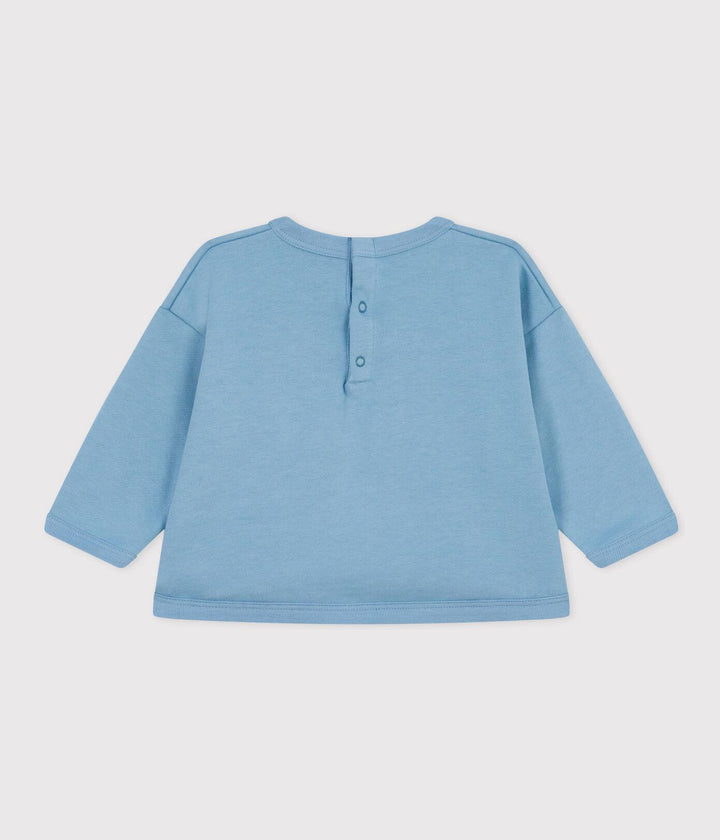 FELPA PETIT BOAT AZZURRA<BR/><BR/> A08PU 05 PETIT BATEAU 
