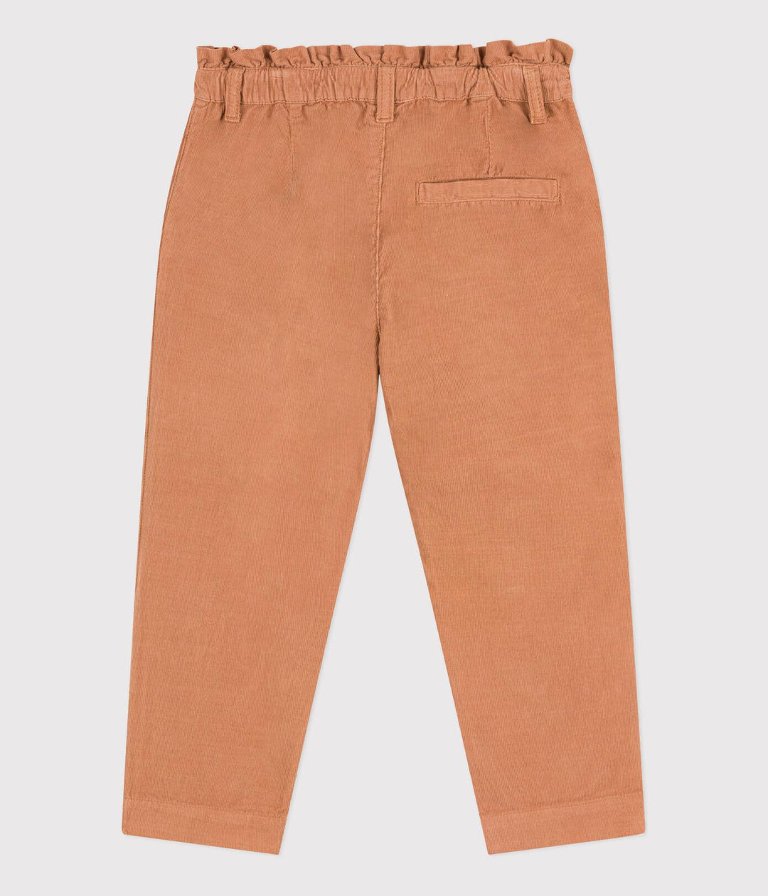 PANTALONI DRITTI IN VELLUTO FINE BAMBINA A0820 01 PETIT BATEAU 