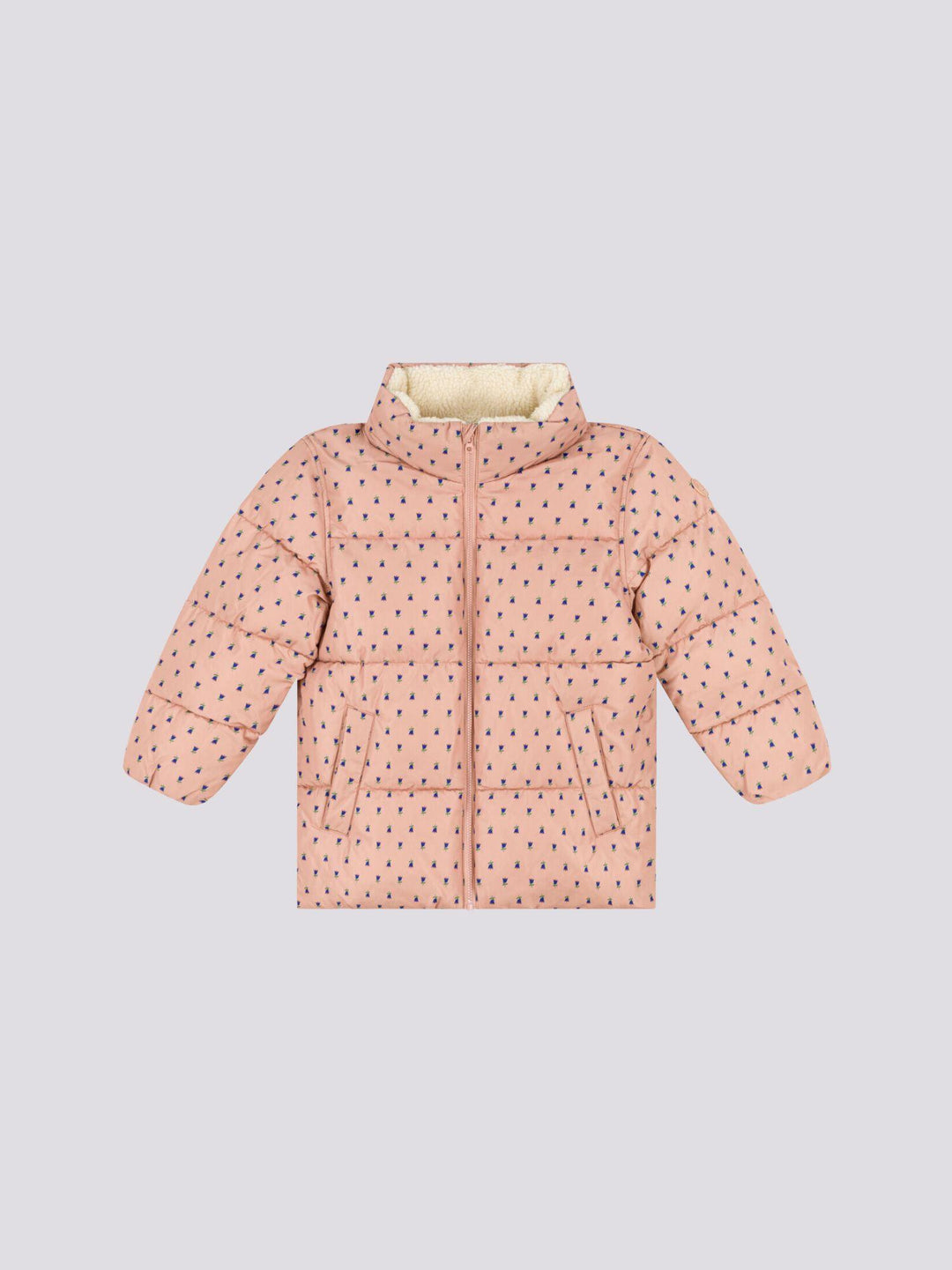 PIUMINO CON CAPPUCCIO ESTRAIBILE BAMBINA A08A9 01 PETIT BATEAU 