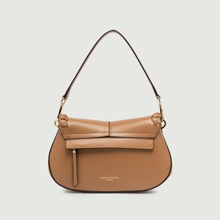 Borsa a spalla Helena Round special in pelle cuoio BS 10848 PRCK-THR 7042 GIANNI CHIARINI 