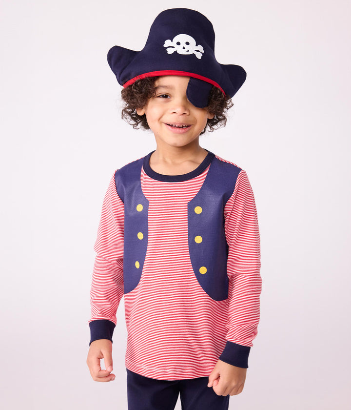 Pigiama travestimento da pirata in cotone bambino A0DW2 01 PETIT BATEAU 