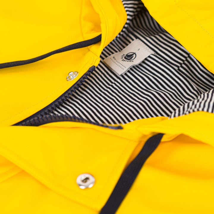 CERATA ICONICA IN TESSUTO RICICLATO E COTONE BIOLOGICO GIALLO A089L 01 PETIT BATEAU 