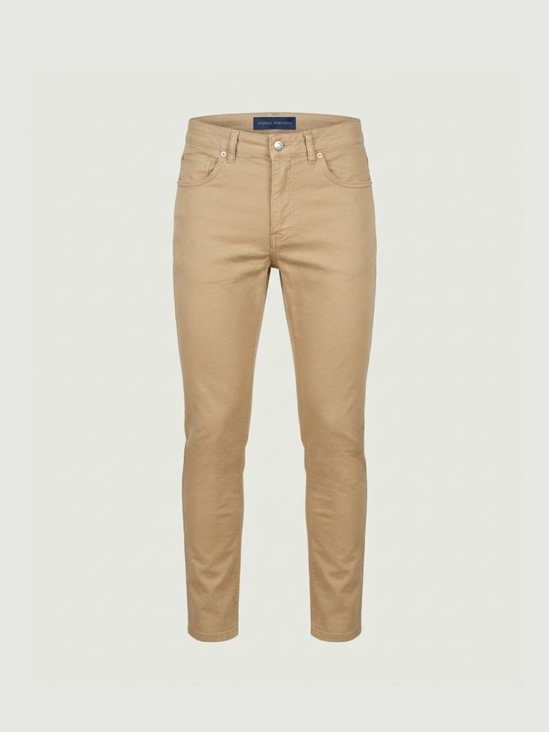 Pantalone cinque tasche in cotone miele 7607GB MIELE ANDREA MORANDO 