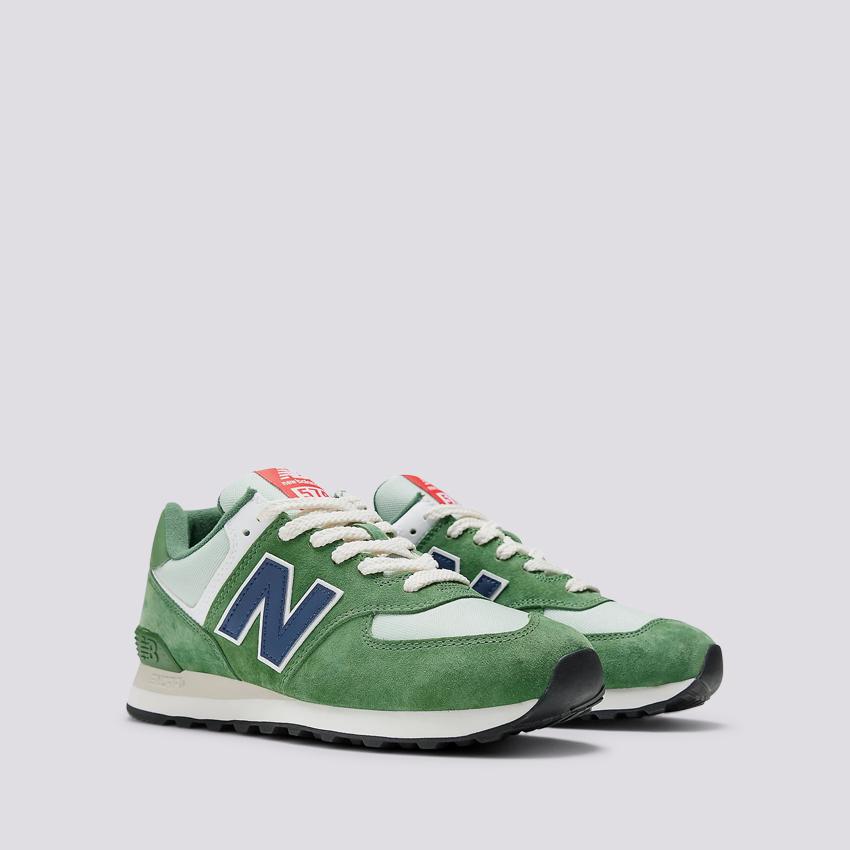 Sneaker 574 verde navy U574HGB DACIDIC GREEN NEW BALANCE 