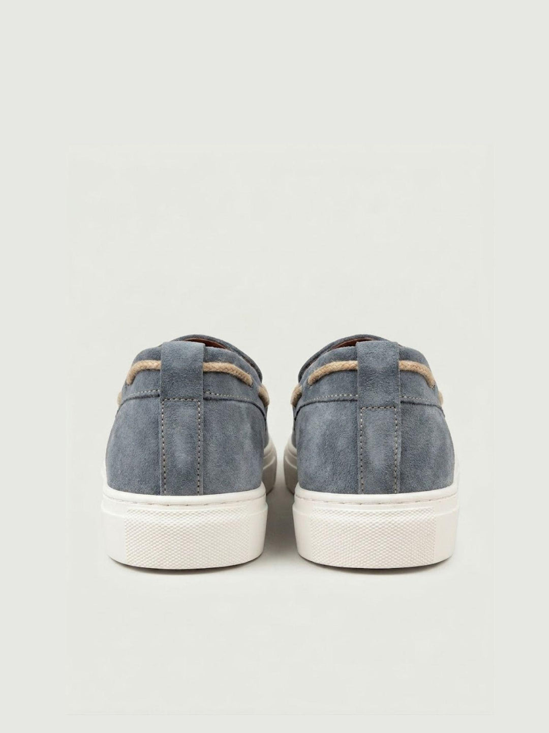 Mocassino da barca in pelle scamosciata jeans MOBRC JE V2 