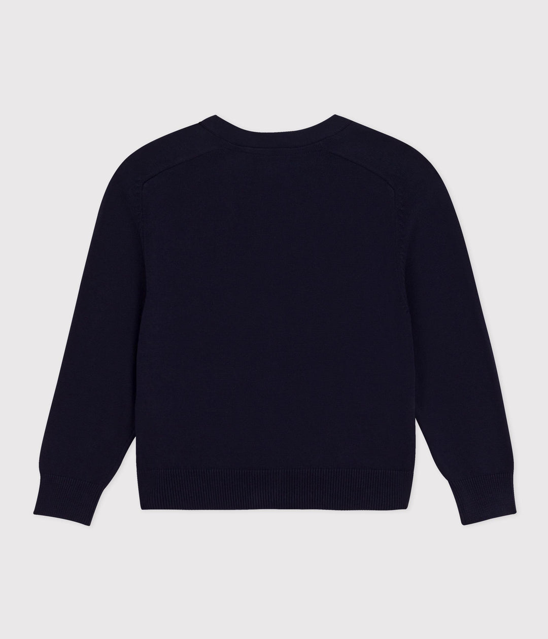 CARDIGAN IN COTONE BLU BAMBINO A09KL 01 PETIT BATEAU 