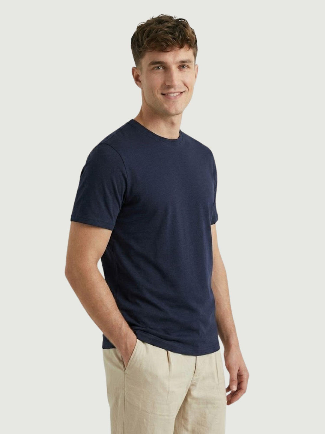T-shirt in jersey navy 5980426 220 ANDREA MORANDO 