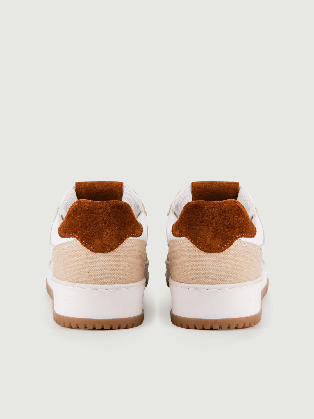SNEAKER COLLEGE VINTAGE SABBIA