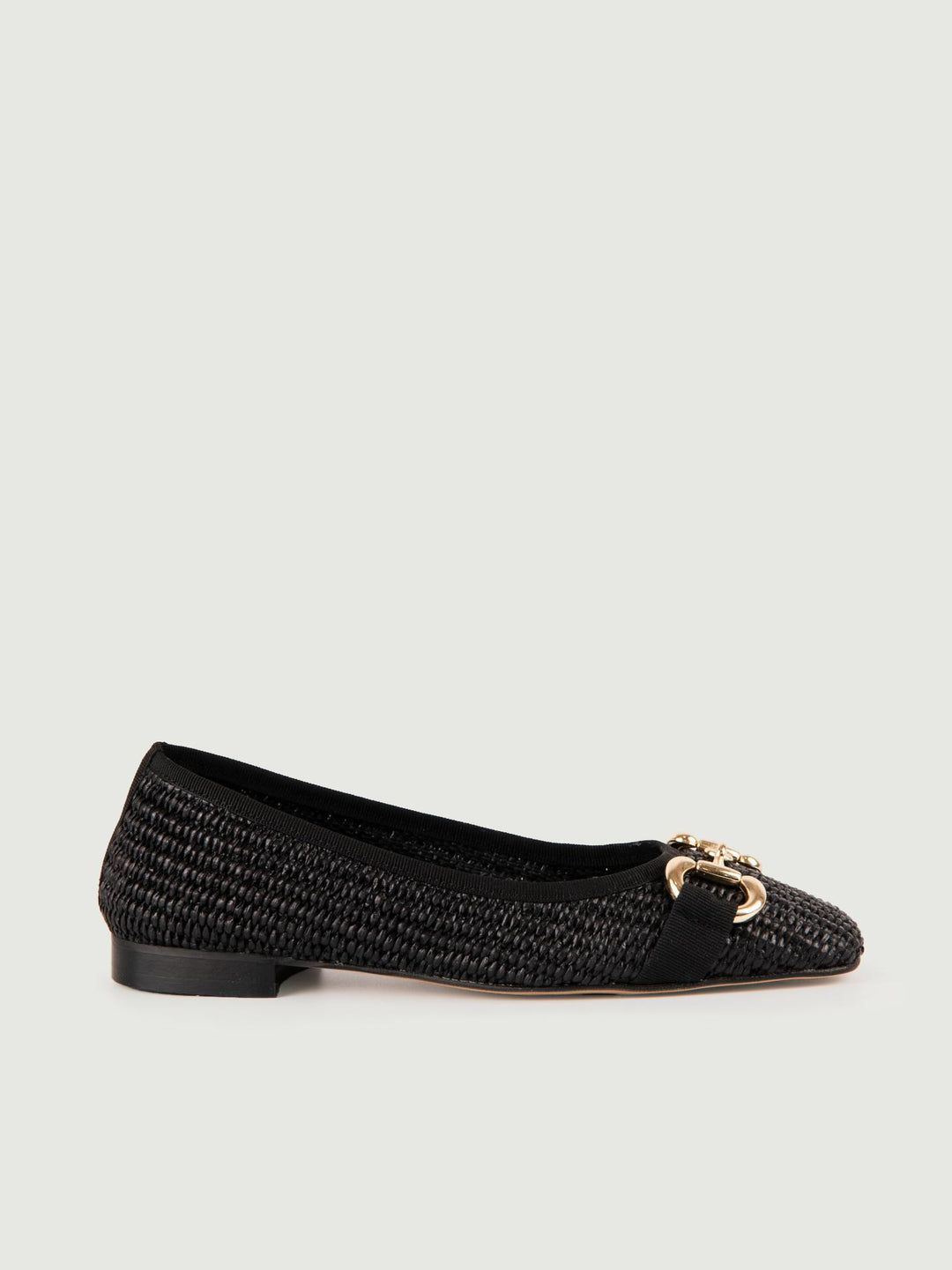 BALLERINA IN RAFIA NERA 4875 NERO ANDREA MORANDO 