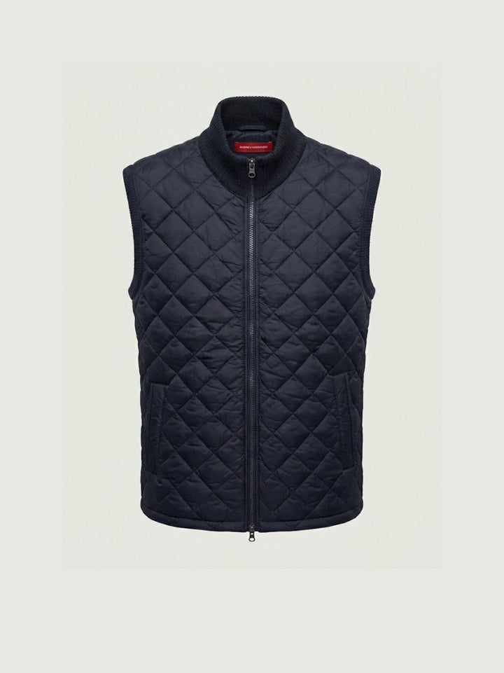 Trapuntino smanicato navy 4301225 283 ANDREA MORANDO 
