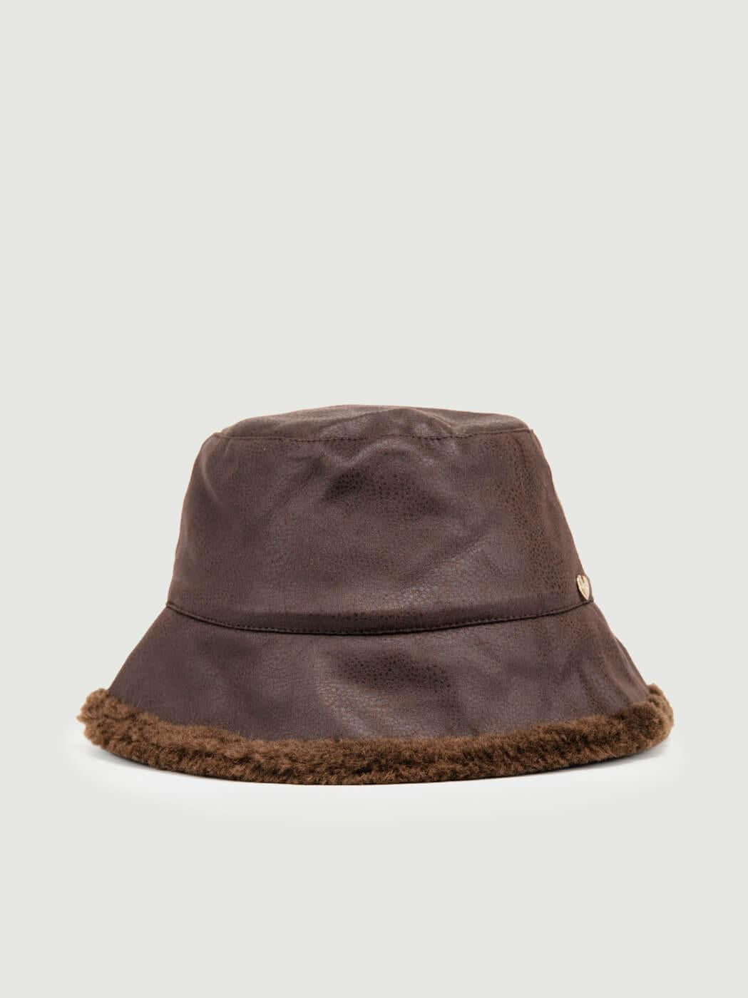 BUCKET IN ECOMONTONE TESTA MORO CP4289 MARRONE ANDREA MORANDO 