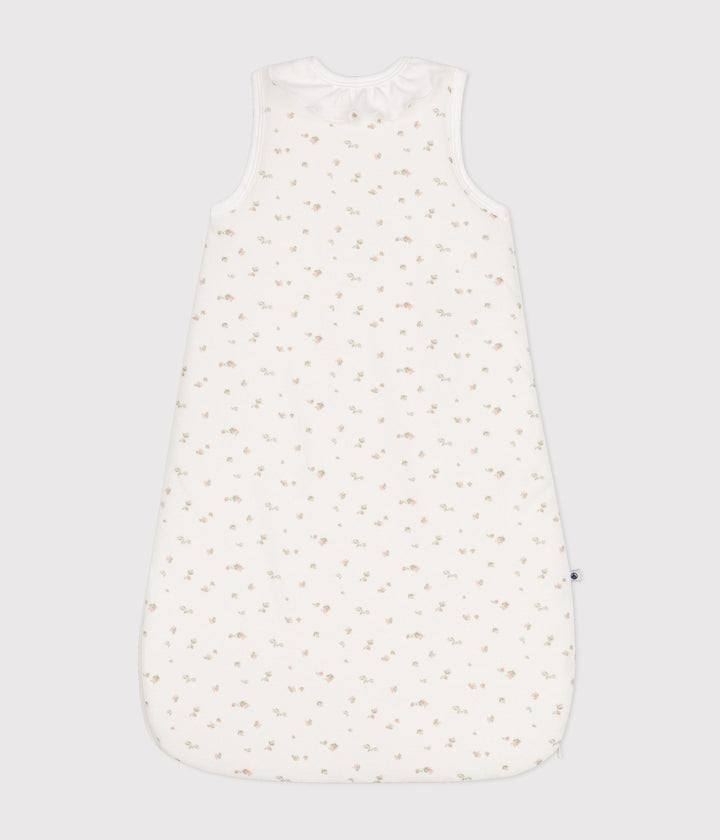 Sacco nanna in velluto a fiori neonato TOG 3 A0ATD 01 PETIT BATEAU 