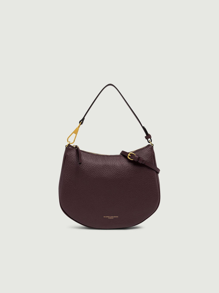 Borsa a spalla Brooke in pelle color plum 10491 TKL 5008 GIANNI CHIARINI 