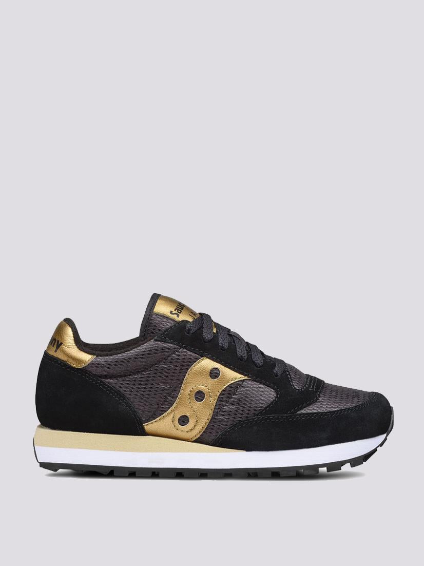 Sneakers Saucony Jazz in pelle oro e nero 1044 521 SAUCONY 