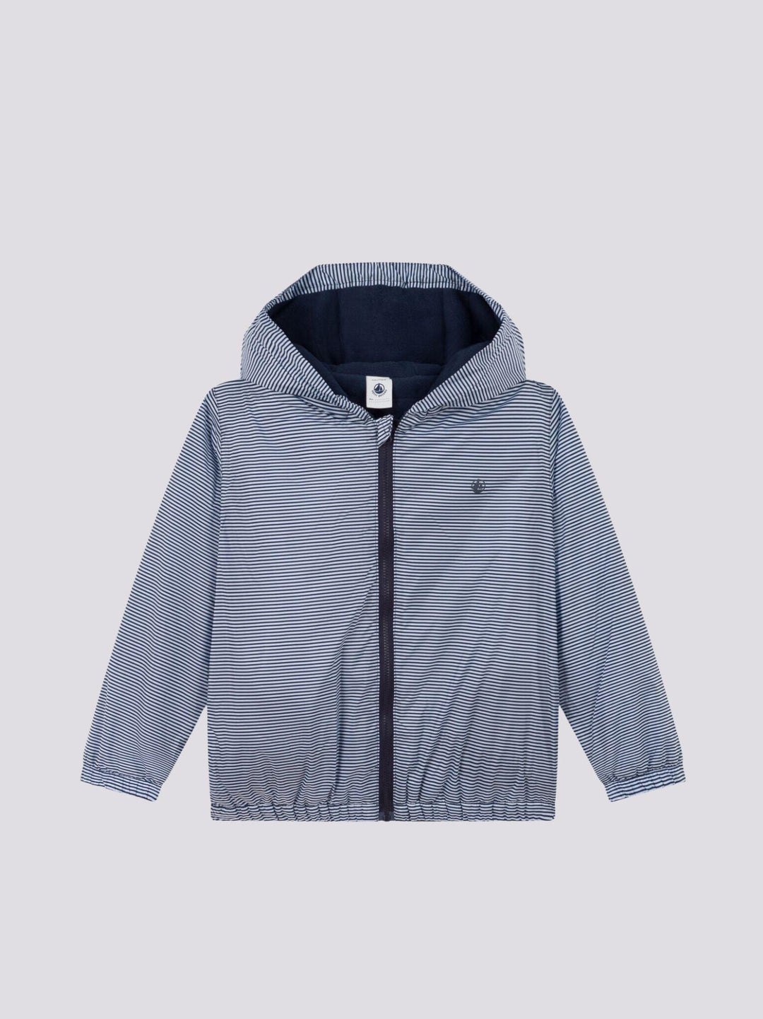 GIACCA ANTIVENTO CALDA IN POLIESTERE RICICLATO BAMBINO UNISEX A091W 01 PETIT BATEAU 