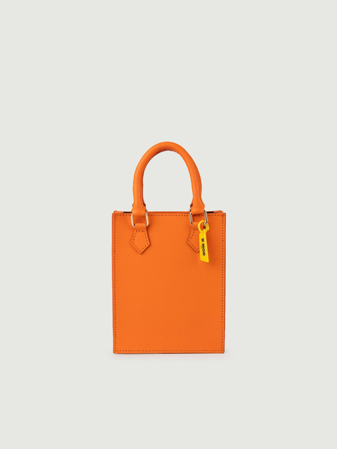 BORSA IN PELLE ARANCIO BABY BABY ARANCIONE BIMOR 