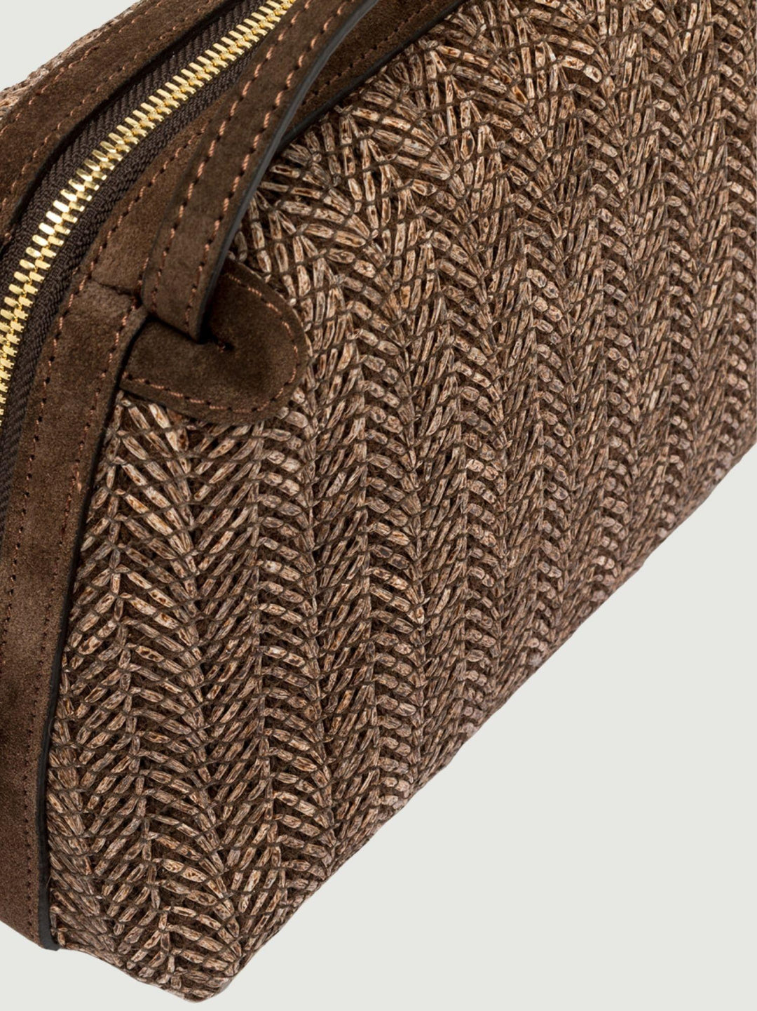Borsa Alifa in paglia choco BS 8788/COMM PGLSPG 13840 GIANNI CHIARINI 
